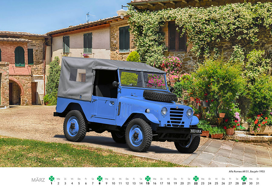 Weitere Ansicht: Alfa Romeo Kalender 2026 | Jörg Hajt