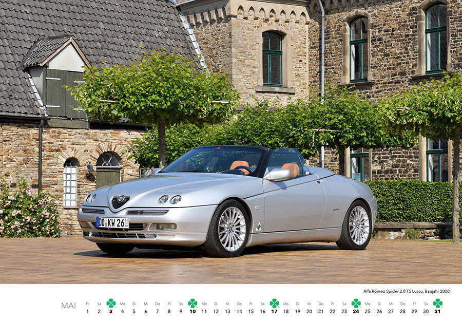 Weitere Ansicht: Alfa Romeo Kalender 2026 | Jörg Hajt