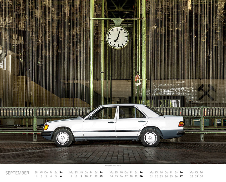 Weitere Ansicht: Mercedes Benz W 124 Kalender 2026 | Jan Strunk