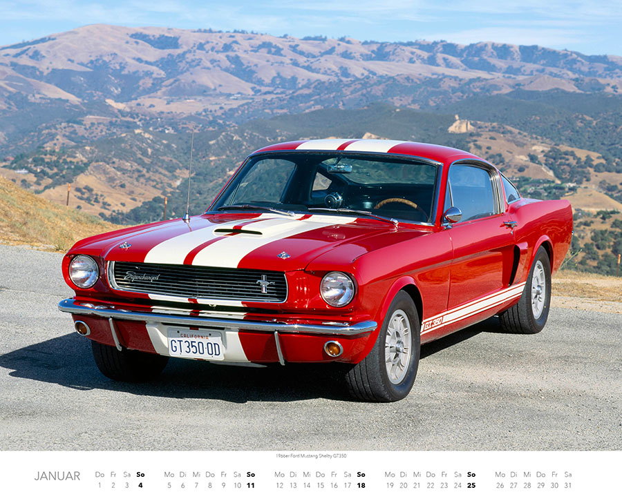 Weitere Ansicht: Ford Mustang Kalender 2026