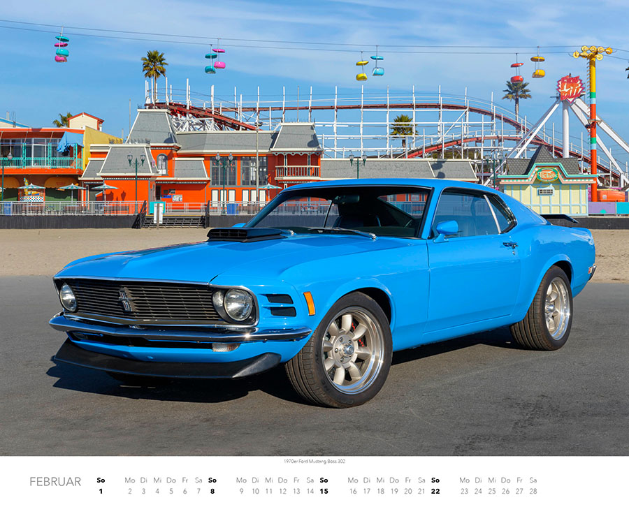 Weitere Ansicht: Ford Mustang Kalender 2026