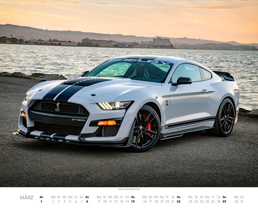 Weitere Ansicht: Ford Mustang Kalender 2026