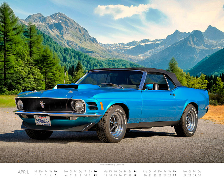 Weitere Ansicht: Ford Mustang Kalender 2026