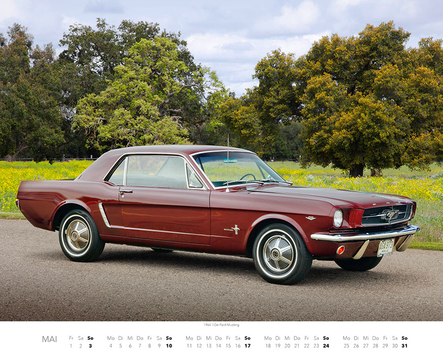 Weitere Ansicht: Ford Mustang Kalender 2026