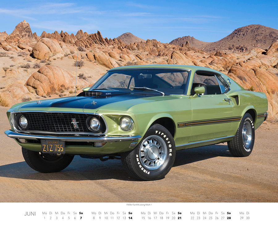 Weitere Ansicht: Ford Mustang Kalender 2026