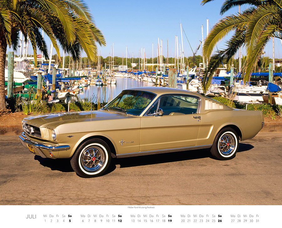 Weitere Ansicht: Ford Mustang Kalender 2026