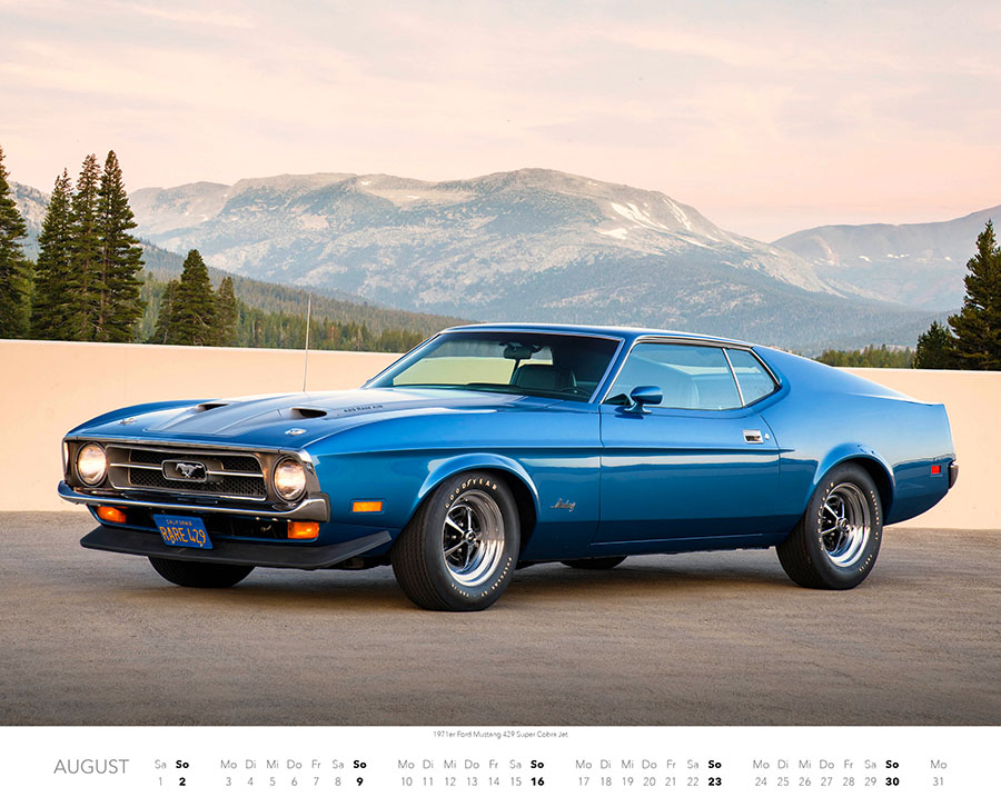 Weitere Ansicht: Ford Mustang Kalender 2026