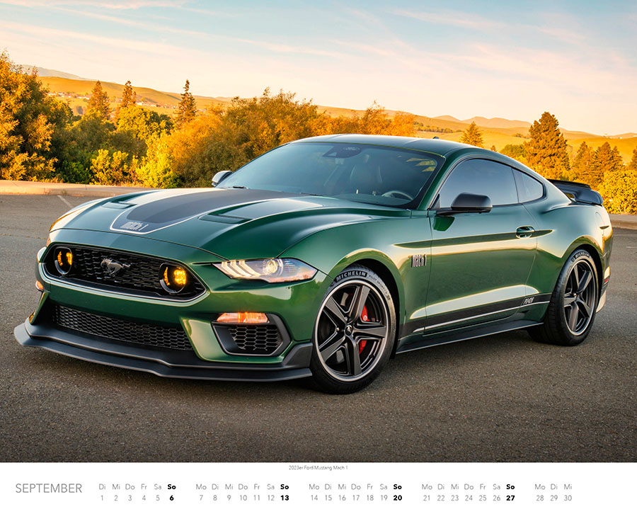 Weitere Ansicht: Ford Mustang Kalender 2026