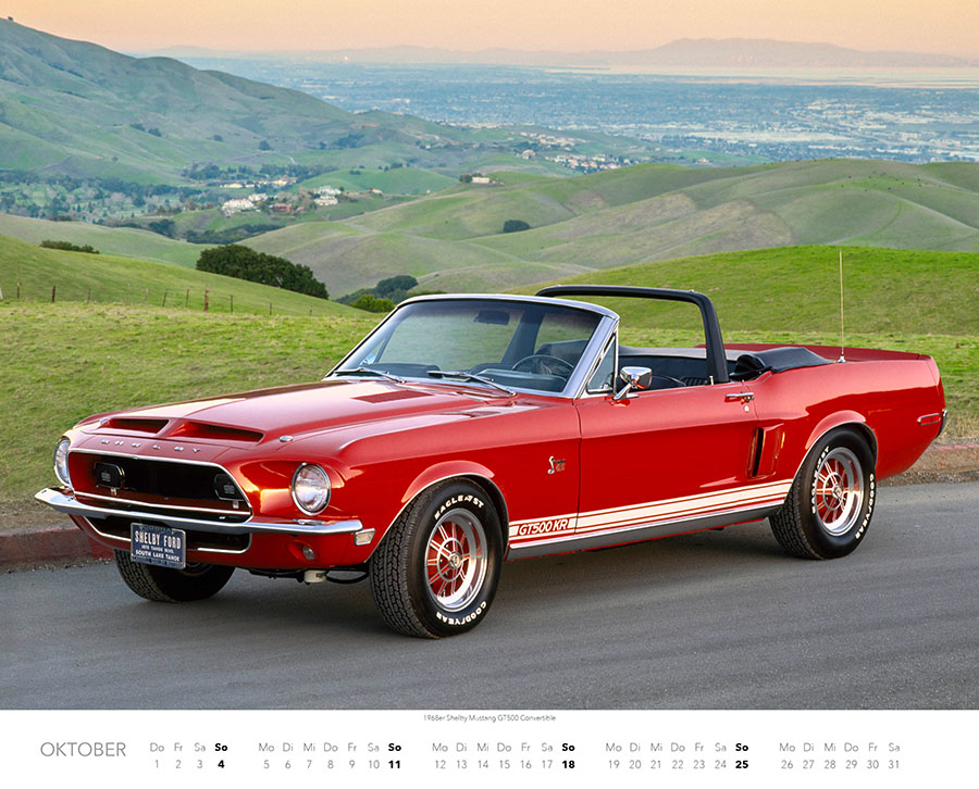 Weitere Ansicht: Ford Mustang Kalender 2026