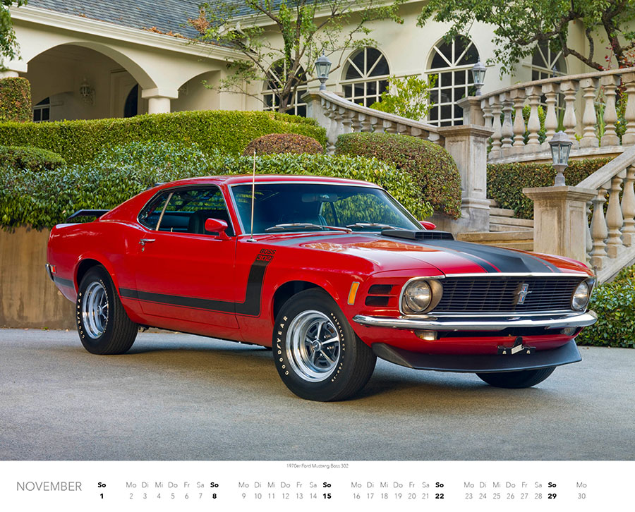 Weitere Ansicht: Ford Mustang Kalender 2026