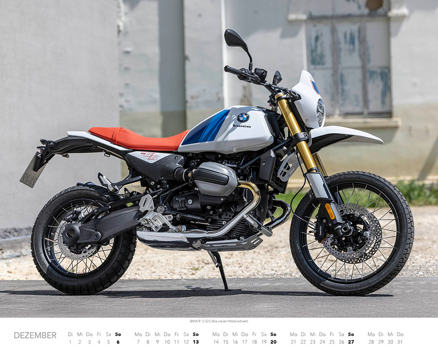Weitere Ansicht: BMW Motorräder Kalender 2026 | Dieter Rebmann