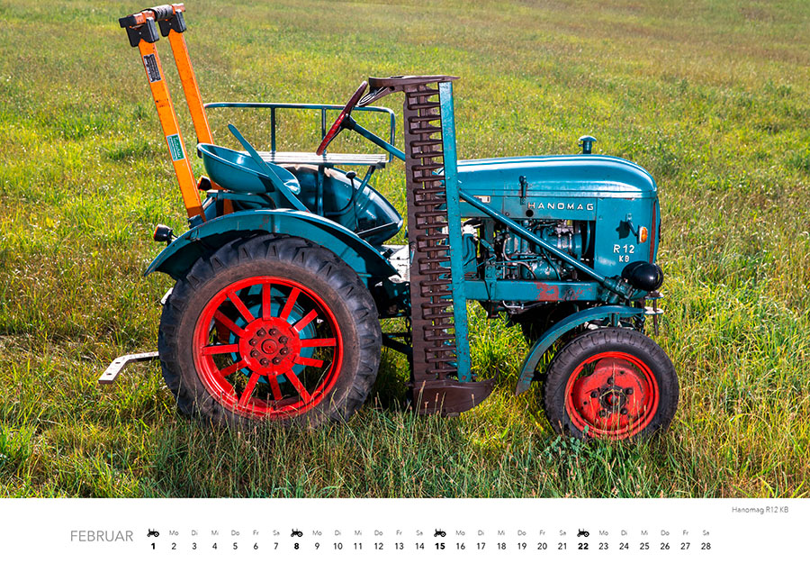 Weitere Ansicht: Klassische Traktoren Kalender 2026 | Frank Lutzebäck