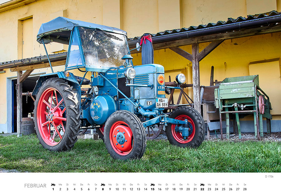Weitere Ansicht: Lanz Traktoren Kalender 2026 | Stephan R. Arnold