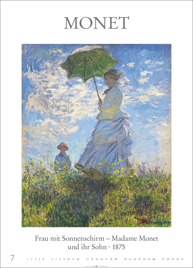 Weitere Ansicht: Poster Art Kalender 2026 - Monet, Van Gogh, Matisse, Kandinsky