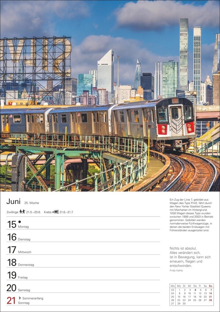 Weitere Ansicht: Eisenbahnen Wochenplaner 2026 - 53 faszinierende Fotografien | Jörn Schramm