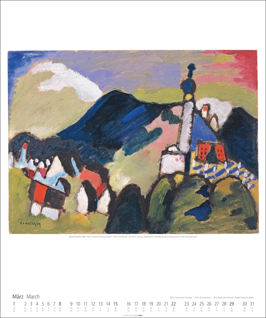 Weitere Ansicht: Der Blaue Reiter Kalender 2026