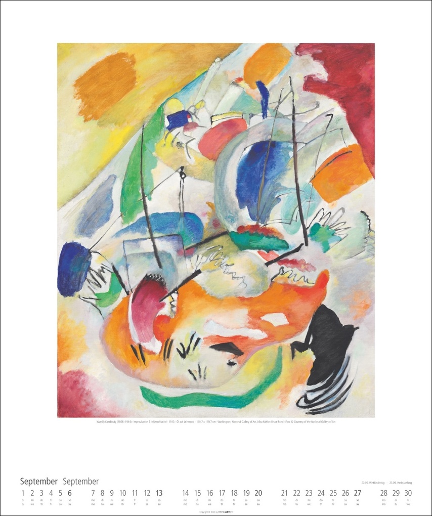 Weitere Ansicht: Der Blaue Reiter Kalender 2026