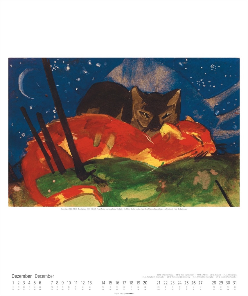 Weitere Ansicht: Der Blaue Reiter Kalender 2026