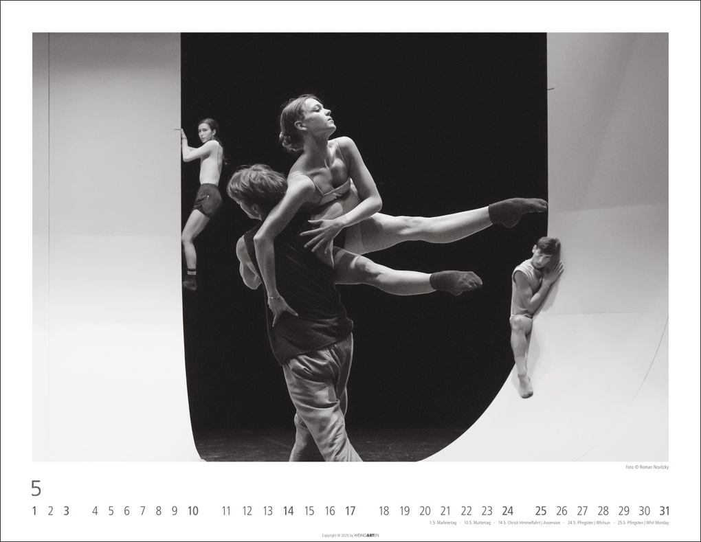 Weitere Ansicht: Ballettsaal - Stuttgarter Ballett Kalender 2026