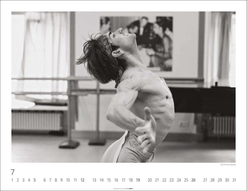 Weitere Ansicht: Ballettsaal - Stuttgarter Ballett Kalender 2026