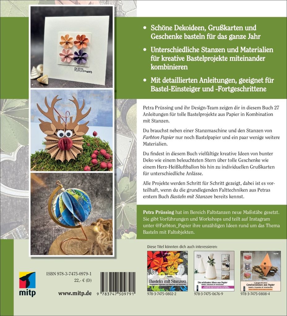 Weitere Ansicht: Bastelprojekte mit Stanzen | Petra Prüssing