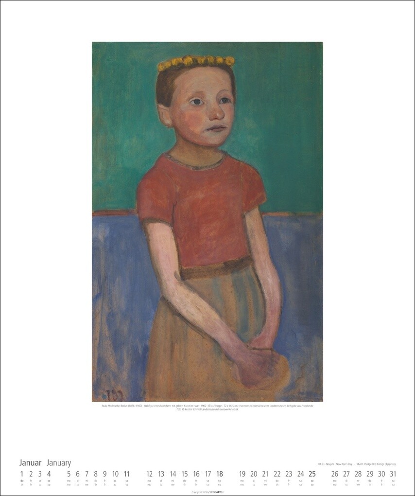 Weitere Ansicht: Paula Modersohn-Becker Kalender 2026 | Paula Modersohn-Becker
