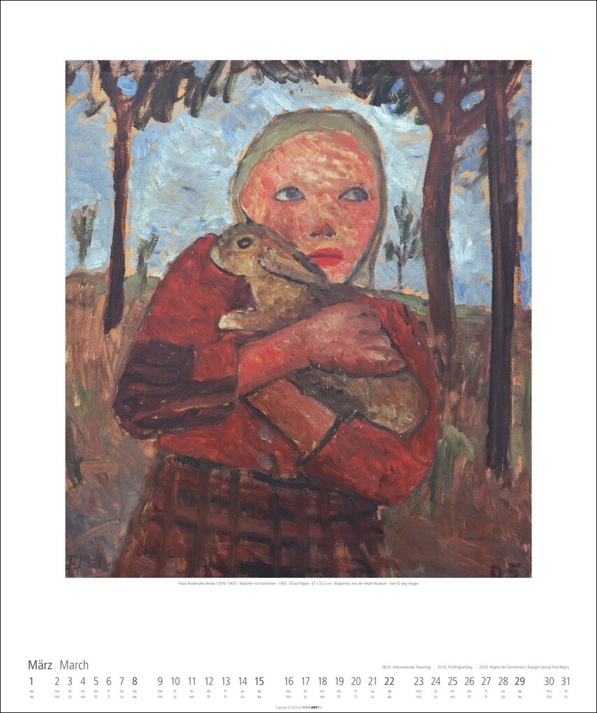 Weitere Ansicht: Paula Modersohn-Becker Kalender 2026 | Paula Modersohn-Becker