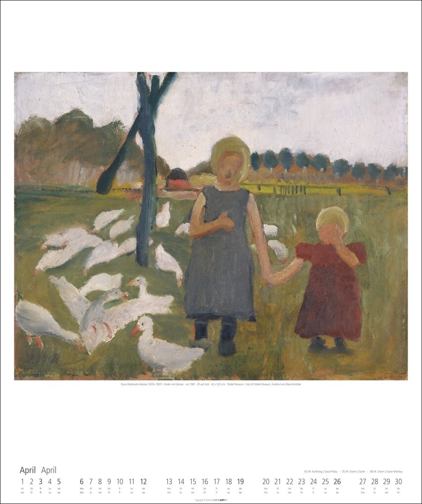 Weitere Ansicht: Paula Modersohn-Becker Kalender 2026 | Paula Modersohn-Becker