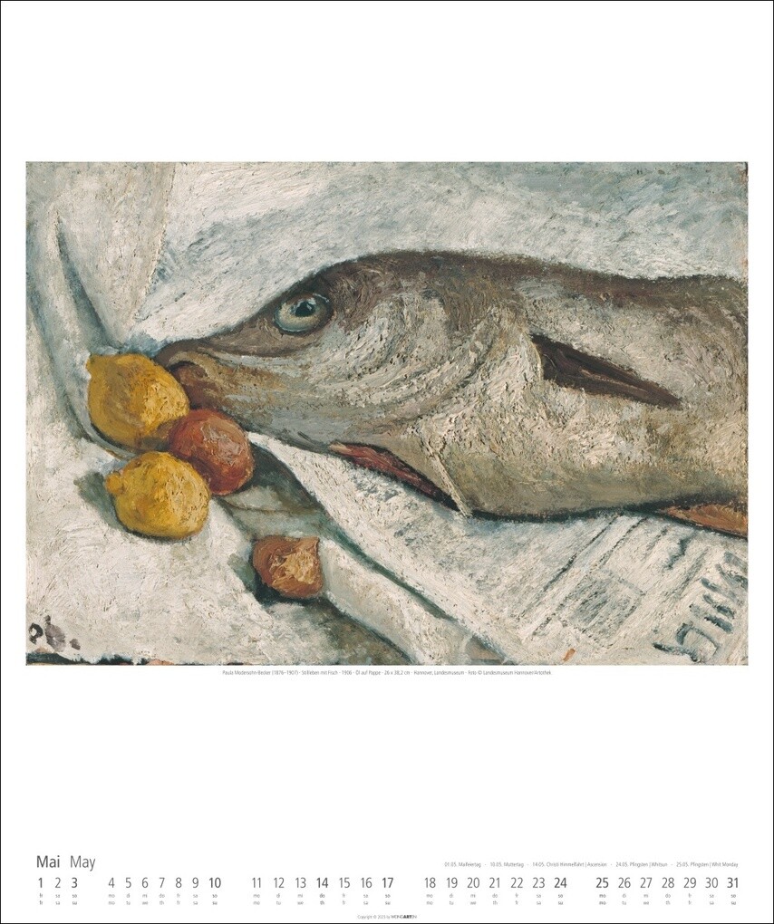 Weitere Ansicht: Paula Modersohn-Becker Kalender 2026 | Paula Modersohn-Becker