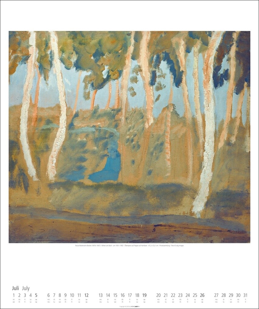 Weitere Ansicht: Paula Modersohn-Becker Kalender 2026 | Paula Modersohn-Becker