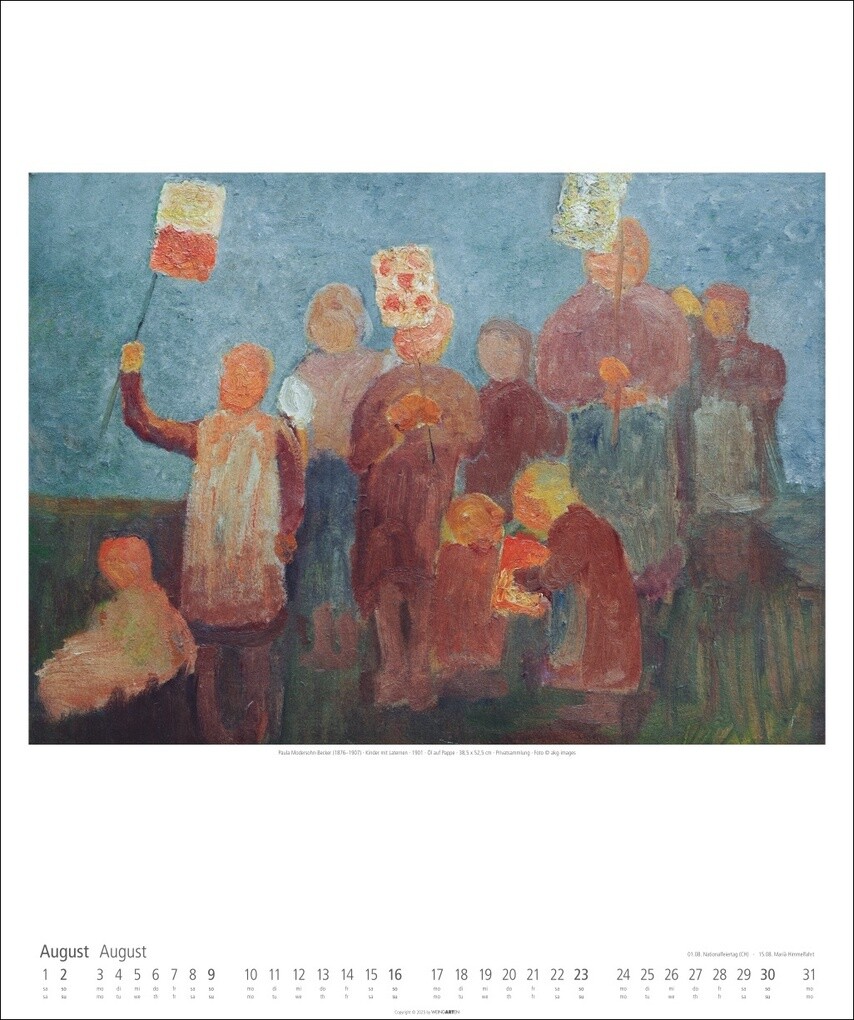 Weitere Ansicht: Paula Modersohn-Becker Kalender 2026 | Paula Modersohn-Becker
