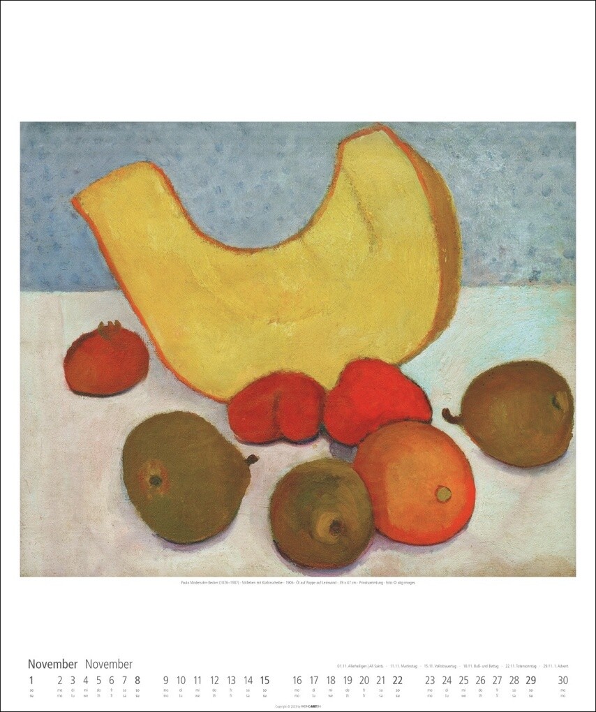 Weitere Ansicht: Paula Modersohn-Becker Kalender 2026 | Paula Modersohn-Becker