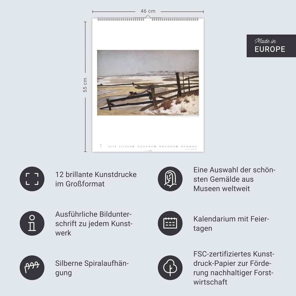 Weitere Ansicht: Die schönsten Meereslandschaften Kalender 2026