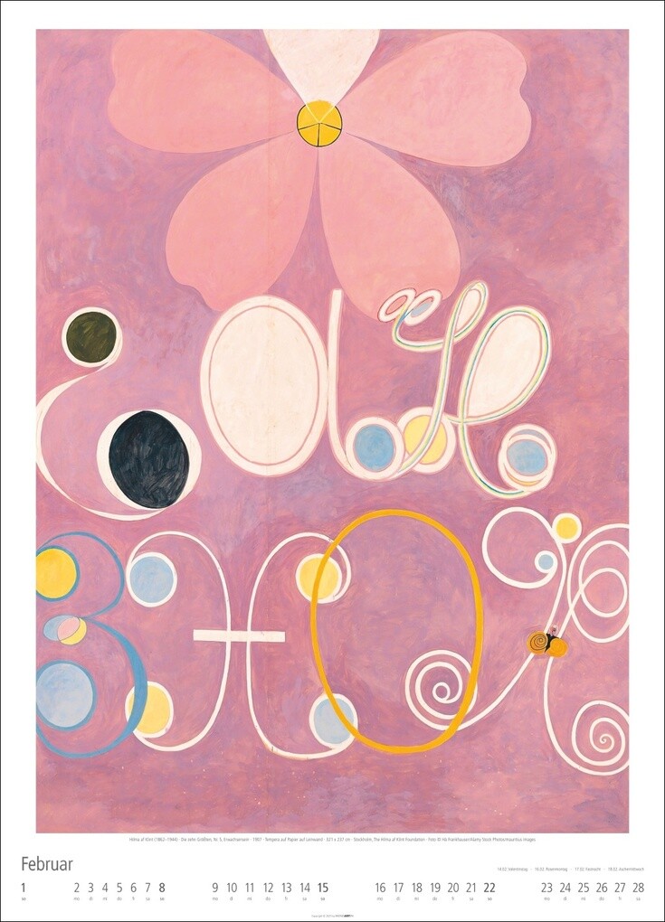 Weitere Ansicht: Hilma af Klint Kalender 2026 | Hilma af Klint