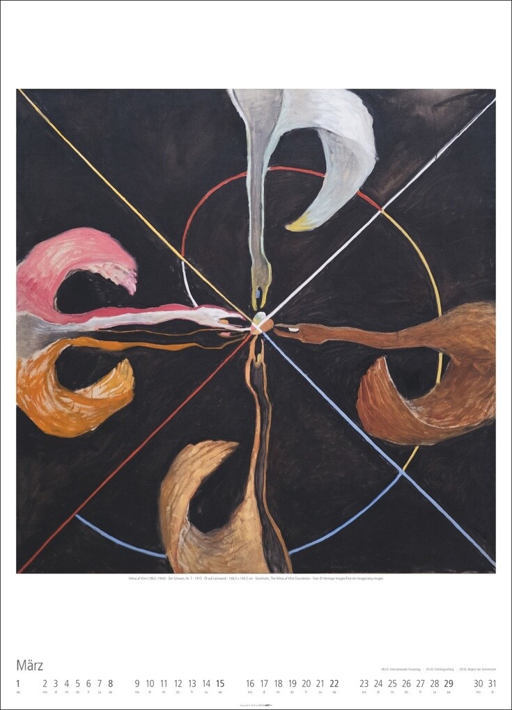 Weitere Ansicht: Hilma af Klint Kalender 2026 | Hilma af Klint