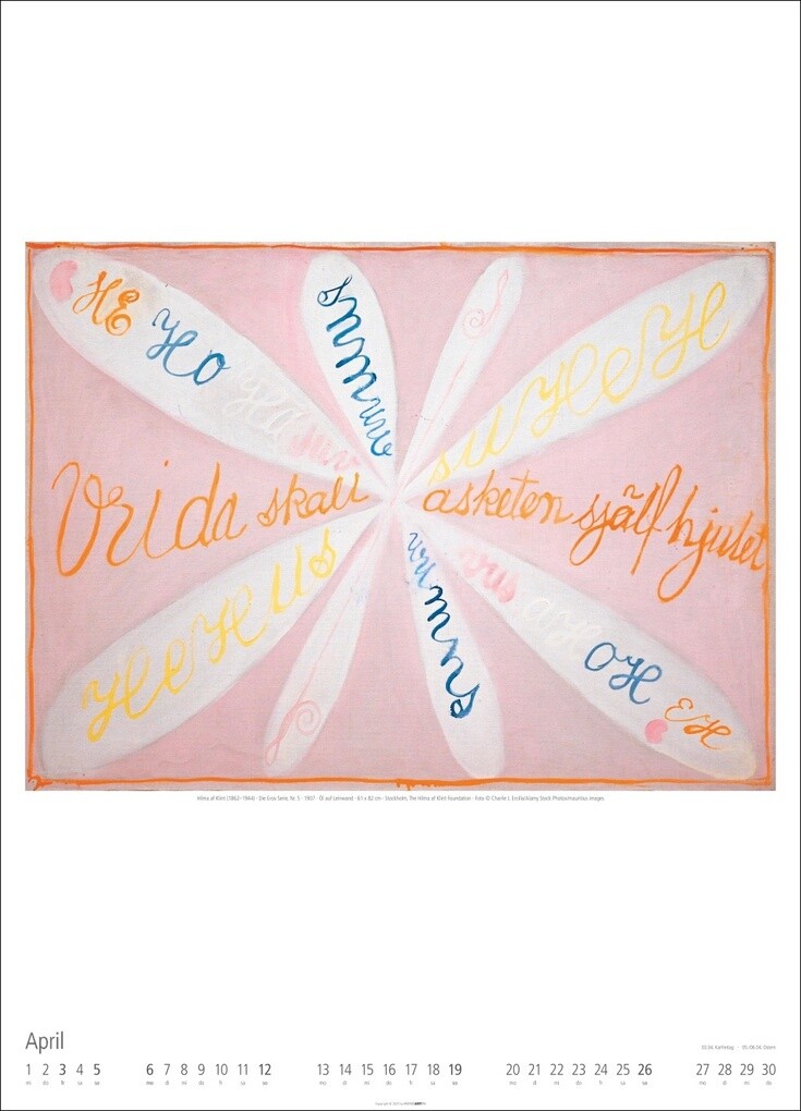 Weitere Ansicht: Hilma af Klint Kalender 2026 | Hilma af Klint