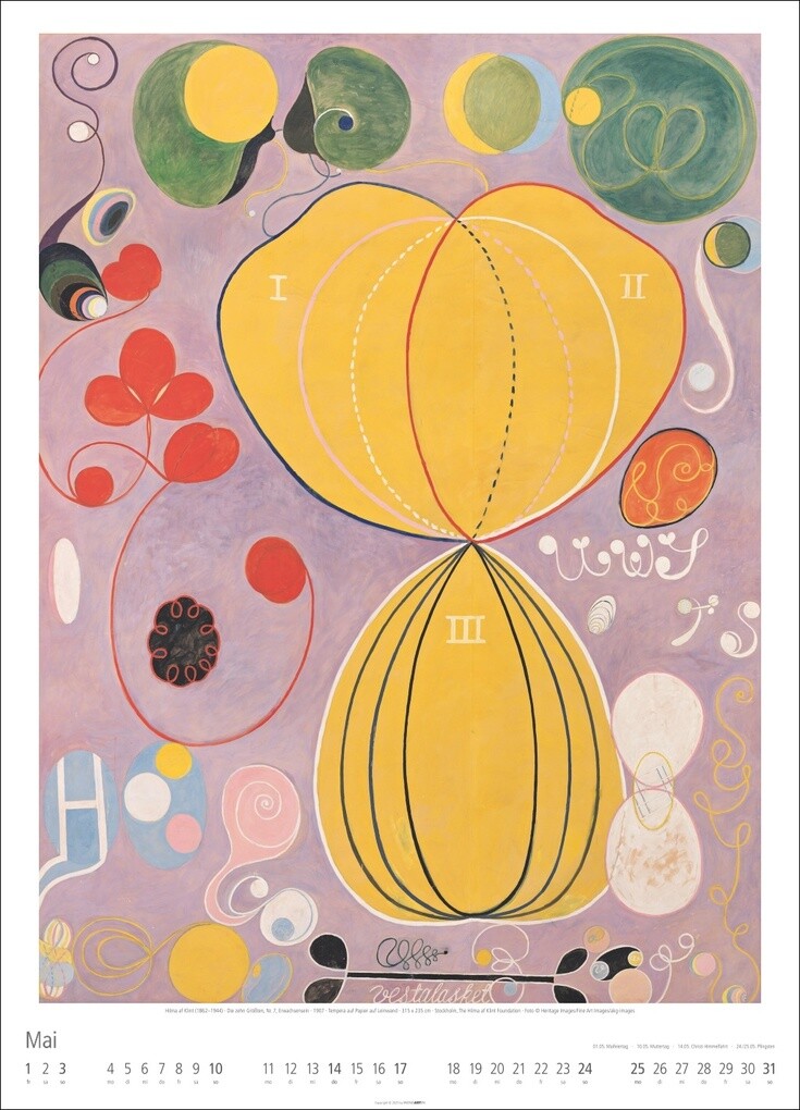 Weitere Ansicht: Hilma af Klint Kalender 2026 | Hilma af Klint