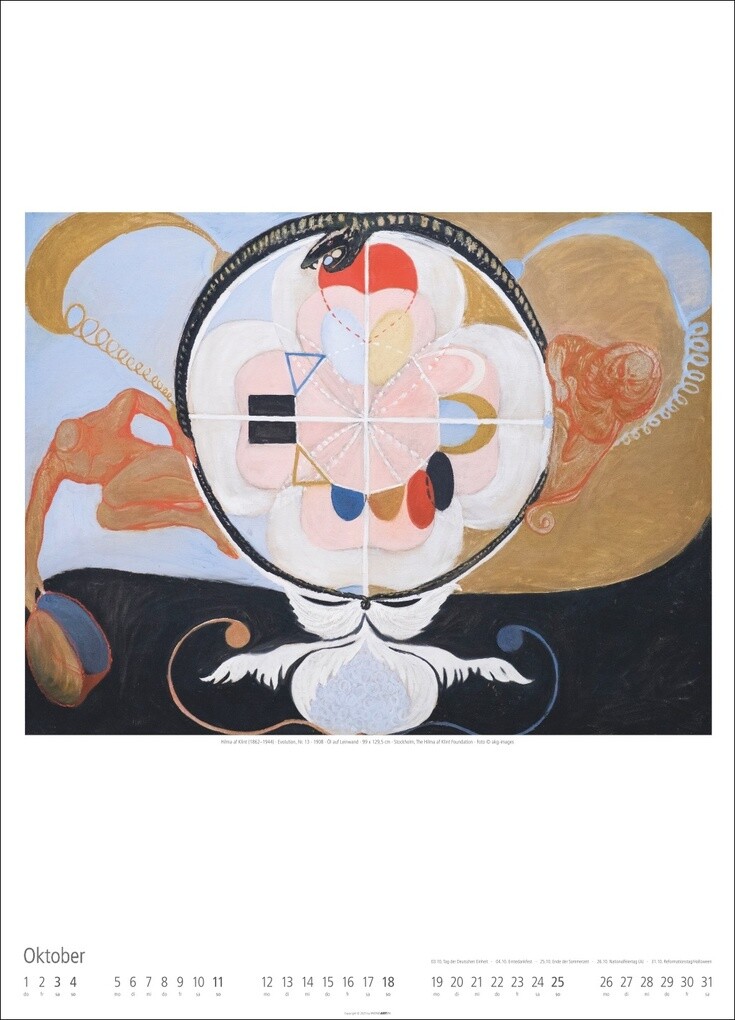 Weitere Ansicht: Hilma af Klint Kalender 2026 | Hilma af Klint
