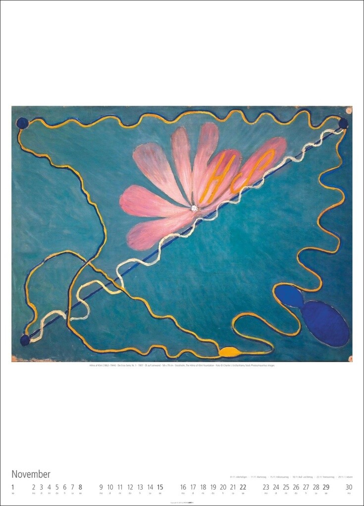 Weitere Ansicht: Hilma af Klint Kalender 2026 | Hilma af Klint