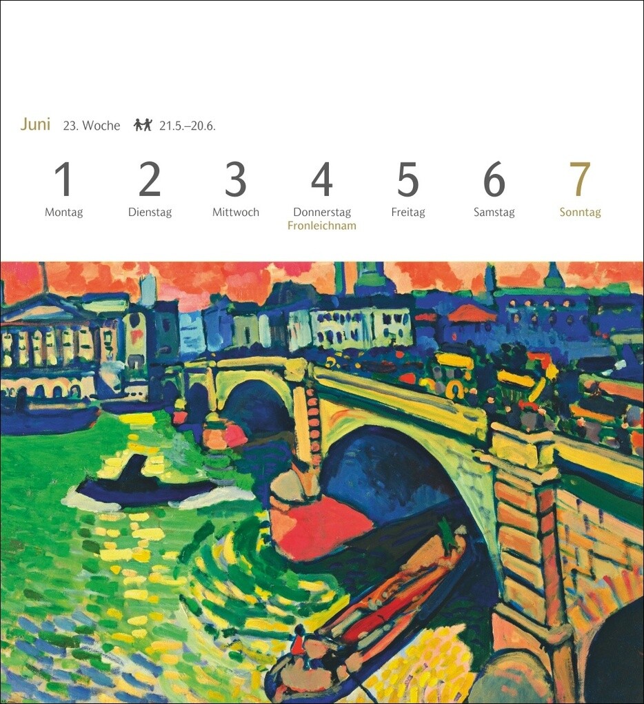 Weitere Ansicht: Kunstgenuss Postkartenkalender 2026 - Kalender mit 53 Kunstpostkarten