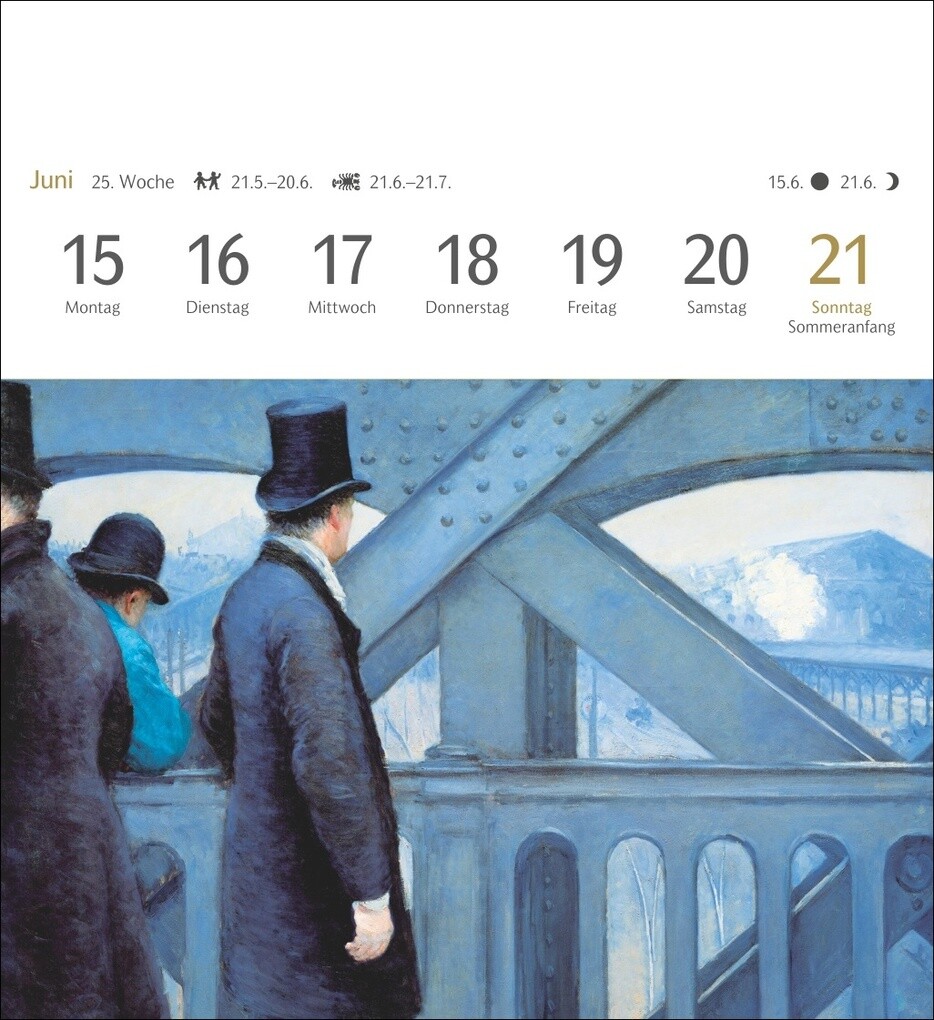 Weitere Ansicht: Kunstgenuss Postkartenkalender 2026 - Kalender mit 53 Kunstpostkarten