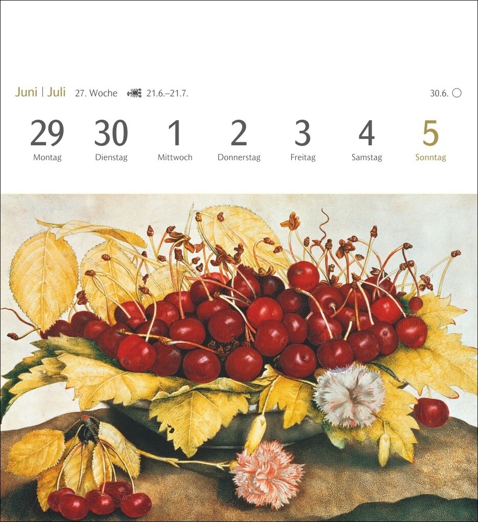 Weitere Ansicht: Kunstgenuss Postkartenkalender 2026 - Kalender mit 53 Kunstpostkarten