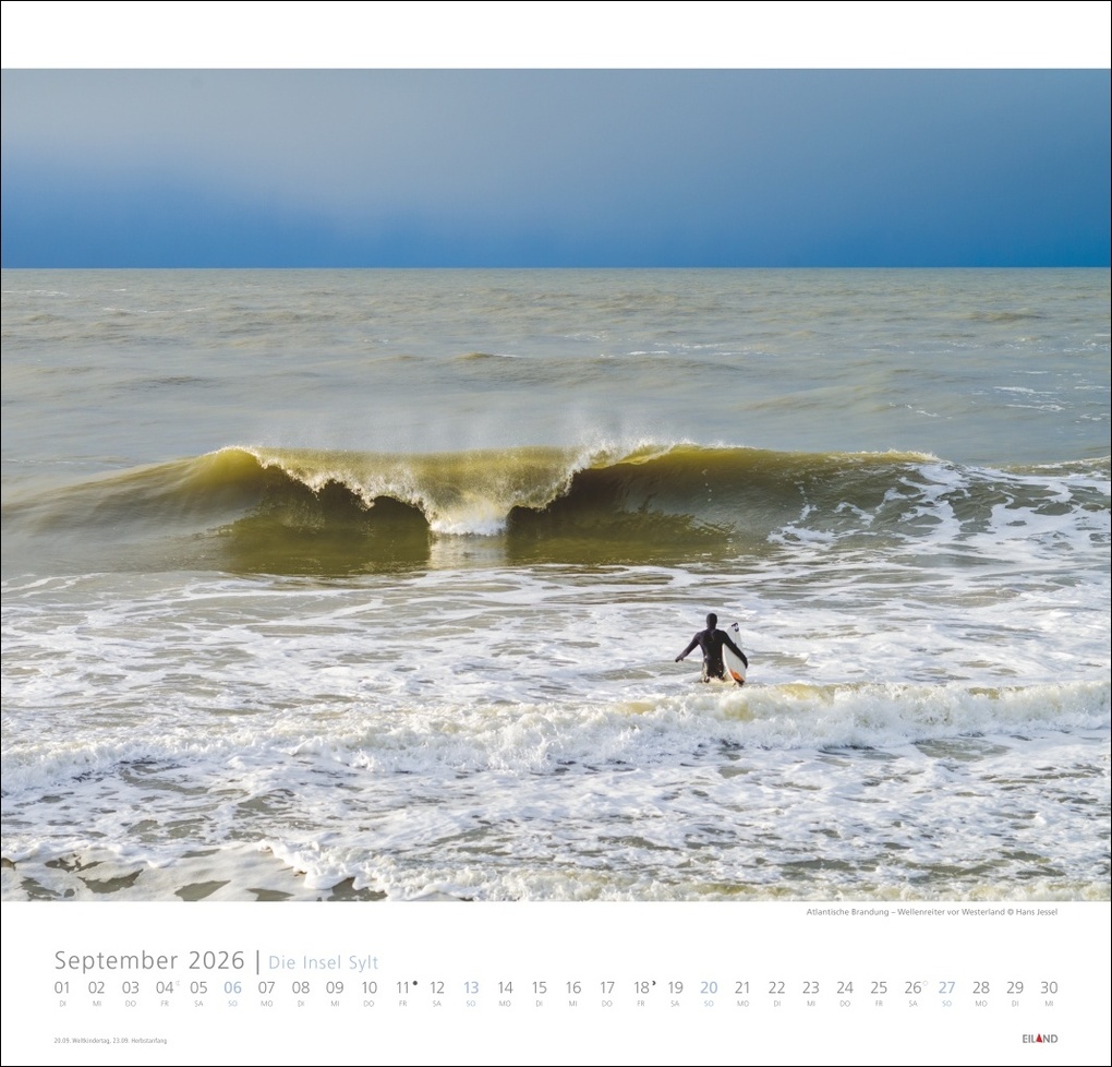 Weitere Ansicht: Die Insel Sylt Edition Kalender 2026 - Hans Jessel