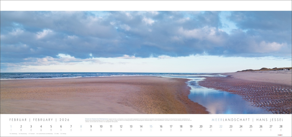 Weitere Ansicht: Meerlandschaft Kalender 2026 - Hans Jessel
