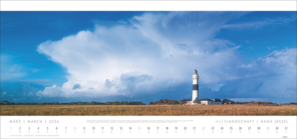 Weitere Ansicht: Meerlandschaft Kalender 2026 - Hans Jessel