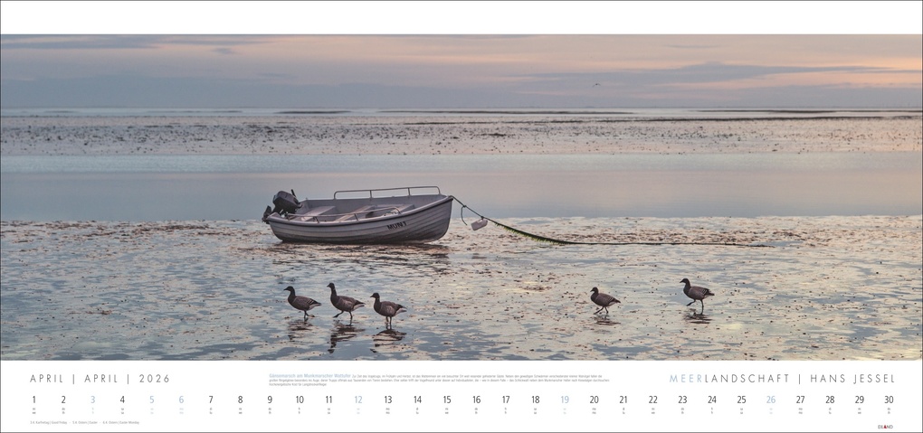 Weitere Ansicht: Meerlandschaft Kalender 2026 - Hans Jessel