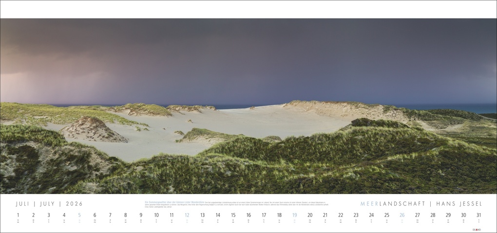 Weitere Ansicht: Meerlandschaft Kalender 2026 - Hans Jessel