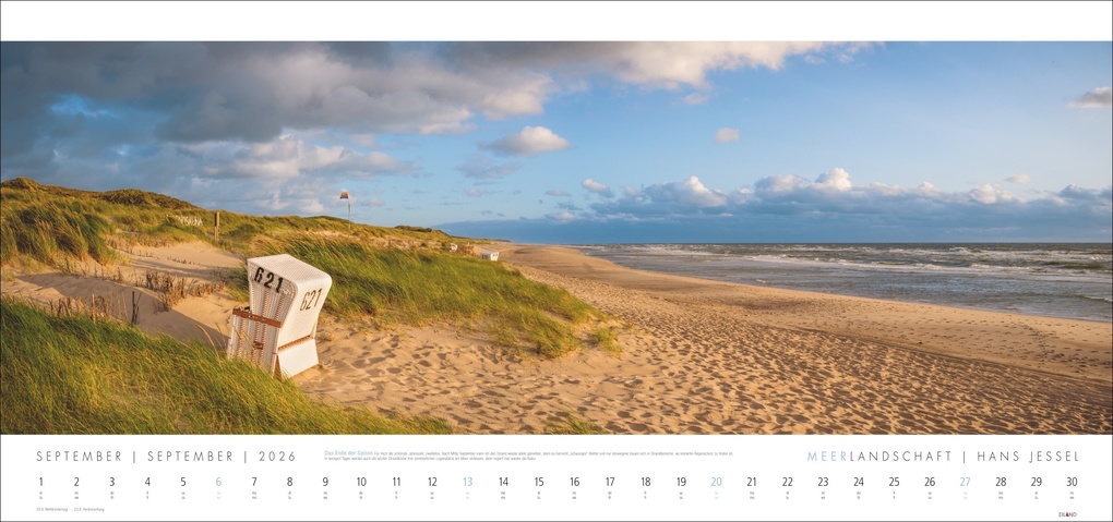 Weitere Ansicht: Meerlandschaft Kalender 2026 - Hans Jessel