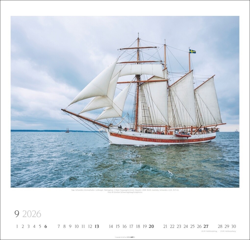 Weitere Ansicht: Tall Ships Kalender 2026