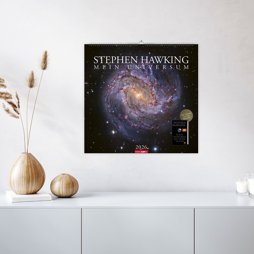 Weitere Ansicht: Stephen Hawking Kalender 2026